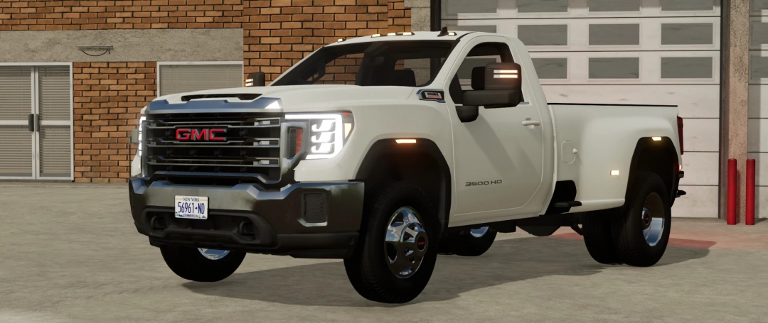 2020 GMC 3500HD Single Cab Long Bed