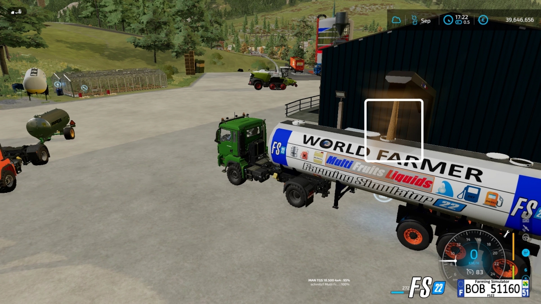 FS22 Multy Fruits Liquids Trailer FS22 By BOB51160 v1.0.0.0