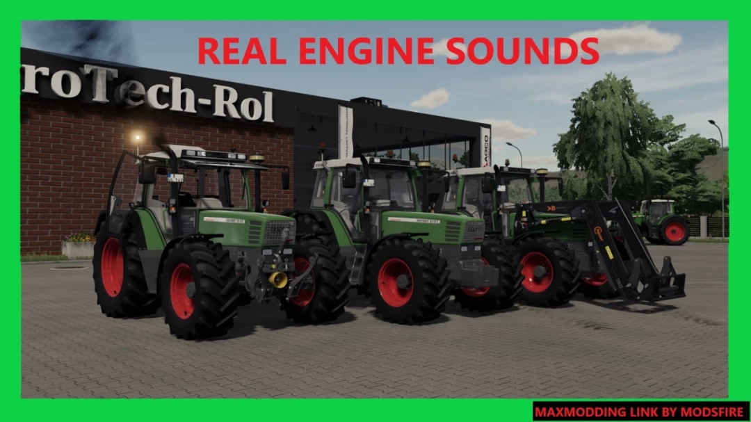 Fendt Favorit 500C Pack real sounds v1.0.0.1