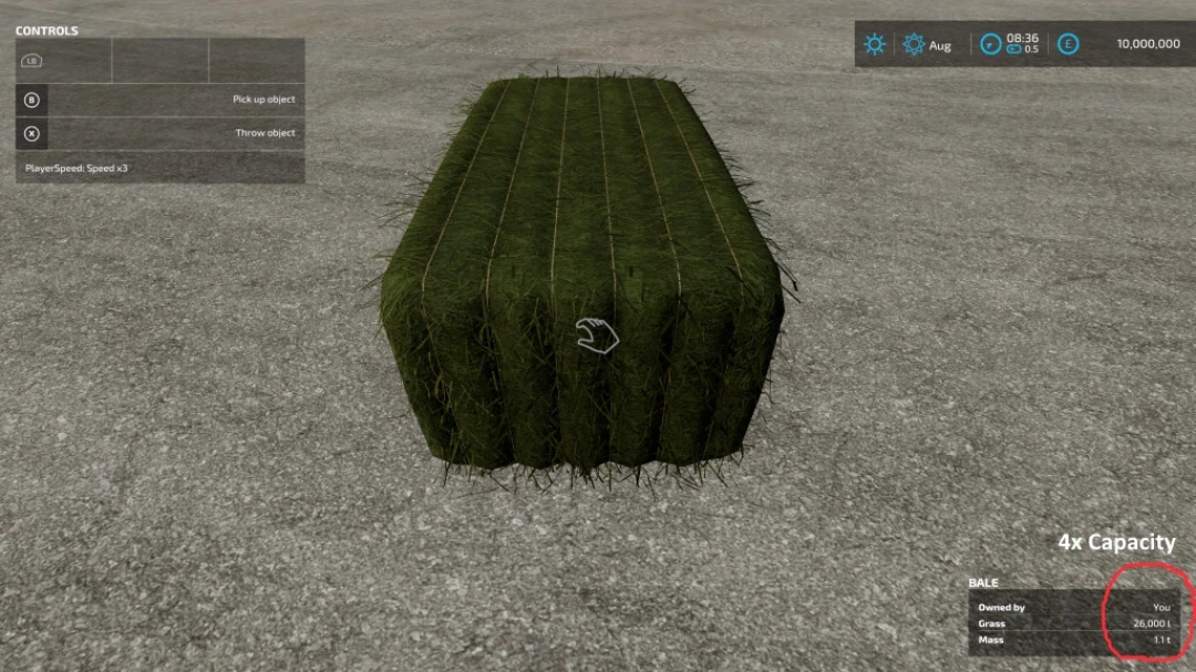 Selectable Bale Capacity Pack v1.0.0.0