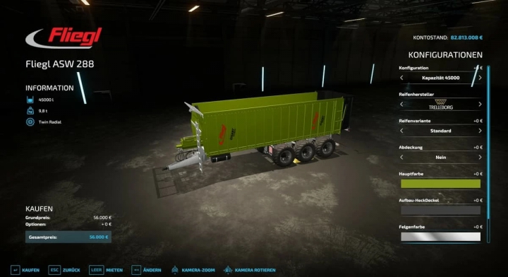 Fliegl ASW288 Schubboden Multi Trailer v1.0.0.2