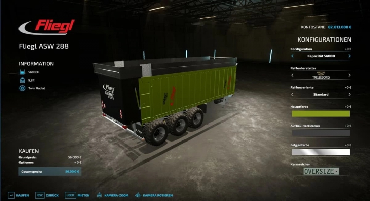 Fliegl ASW288 Schubboden Multi Trailer v1.0.0.2