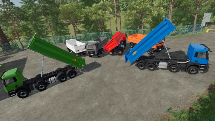 Image: IVECO X-WAY 8x8 MEILLER KIPPER V1.0.0.0 0