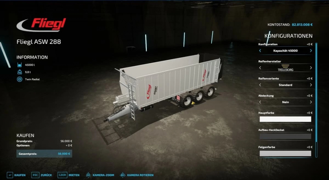 Fliegl ASW288 Schubboden Multi Trailer v1.0.0.0