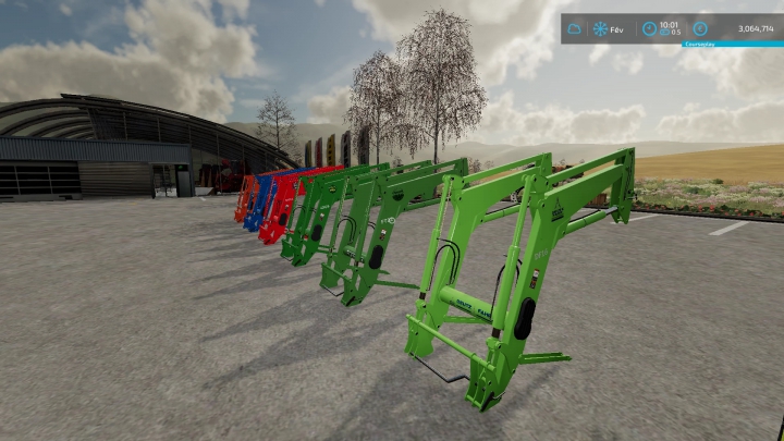 Mod-Network || FS22 Pack Spécial Frontloader By BOB51160 v1.0.0.0 FS22 mods