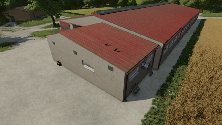 fs22-mods,  Modern Cow Barn And Garage Pack v1.0.0.0