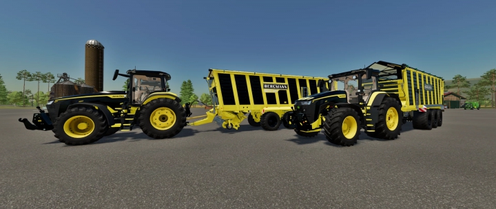 fs22-mods,  SHUTTLE 490S BLACK AND YELLOW TOMMOD v1.0.0.0