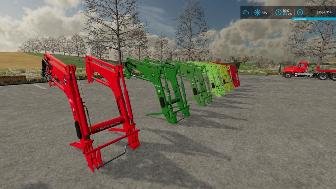 FS22 Pack Spécial Frontloader By BOB51160 v1.0.0.0