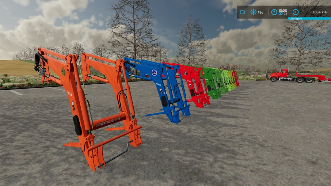 FS22 Pack Spécial Frontloader By BOB51160 v1.0.0.0