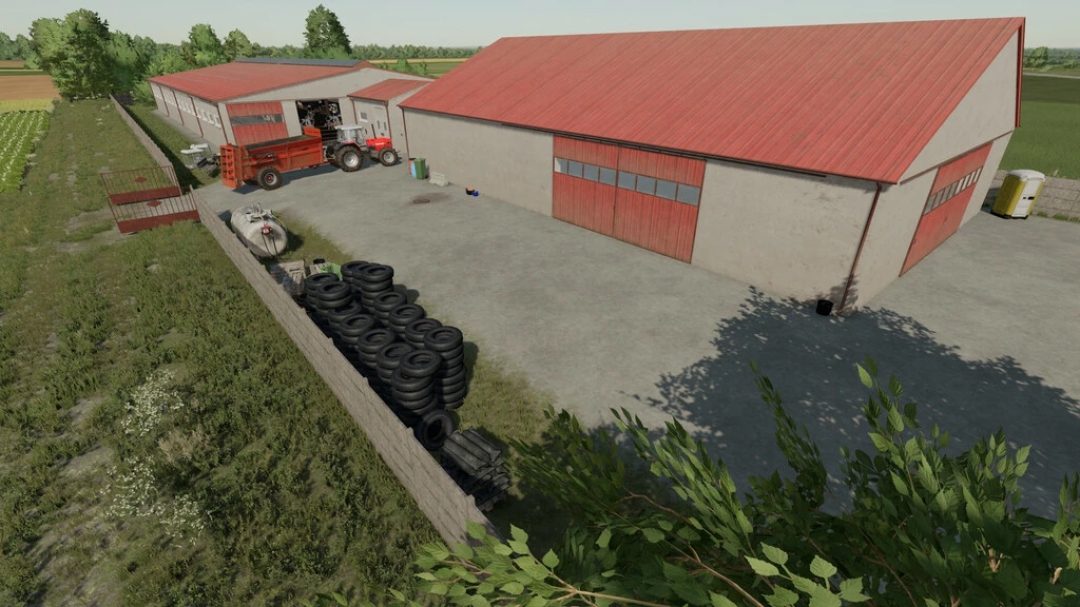 Modern Cow Barn And Garage Pack v1.0.0.0