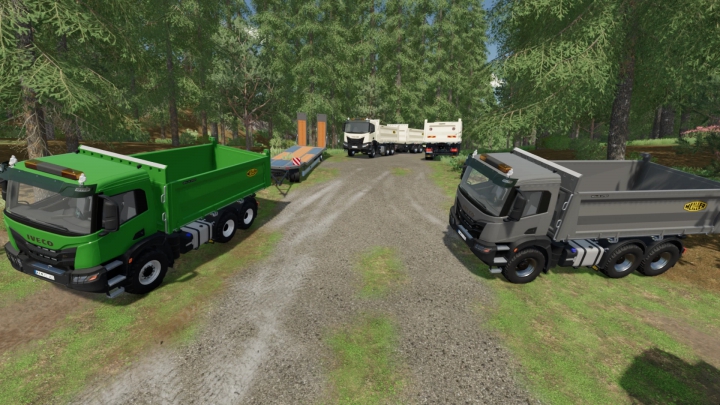 Image: IVECO X-WAY 6X6 MEILLER KIPPER V1.0.0.0 0