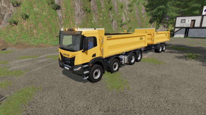 fs22-mods,  IVECO X-WAY 8X8 MEILLER KIPPER V1.0.2.0