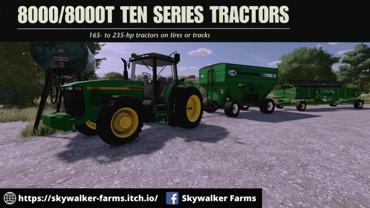 fs22-mods,  John Deere 8000/8010 Series v1.0.0.1