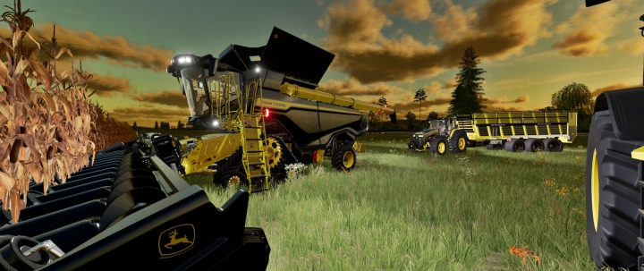 Image: John Deere X91100 BLACK & YELLOW v1.0.0.0 0