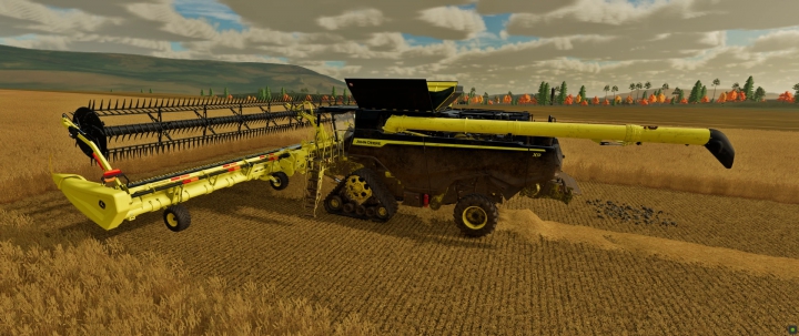 Image: John Deere X91100 BLACK & YELLOW v1.0.0.0 4