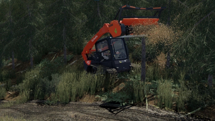 Image: Skid-Steer Forestry Mulcher v1.0.0.0 4