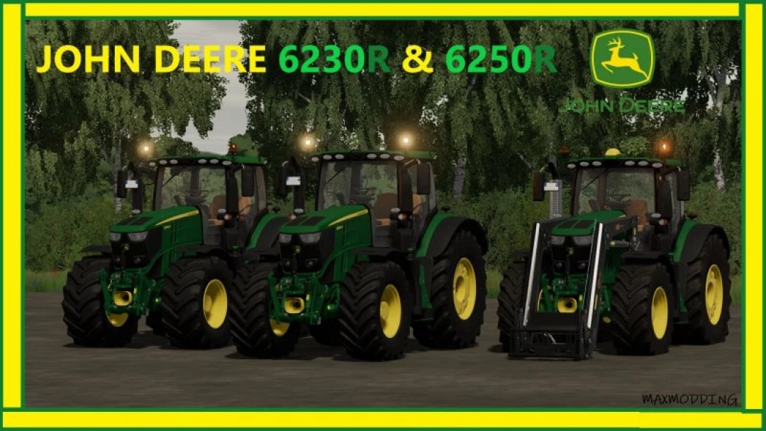 John Deere 6230R & 6250R PACK GoPro Sounds v1.0.0.0