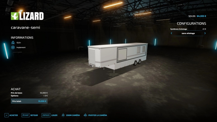 Image: Caravane semi blanche v1.0.0.0 1