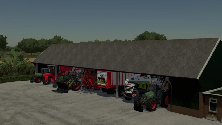 fs22-mods,  Dutch Contractor Shed v1.1.0.0