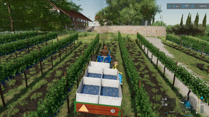 Image: FS22_VineHandHarvestTrailer 2