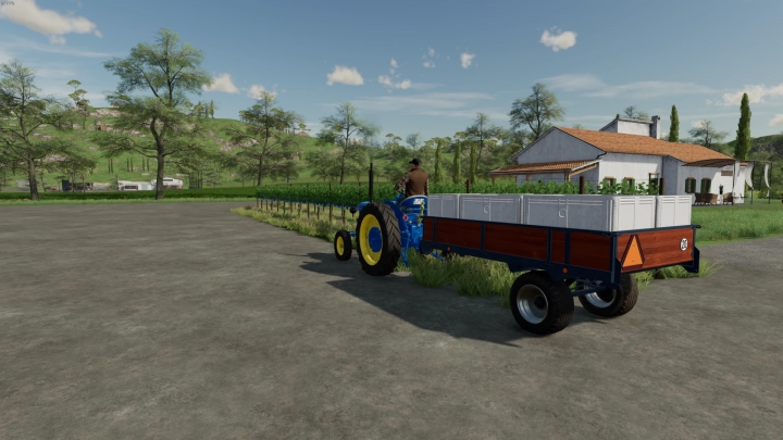 Image: FS22_VineHandHarvestTrailer 0