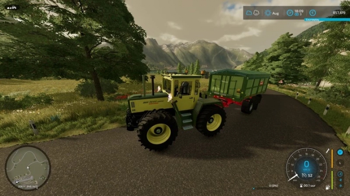 fs22-mods,  MB Trac 1100-1800 v1.0.0.0