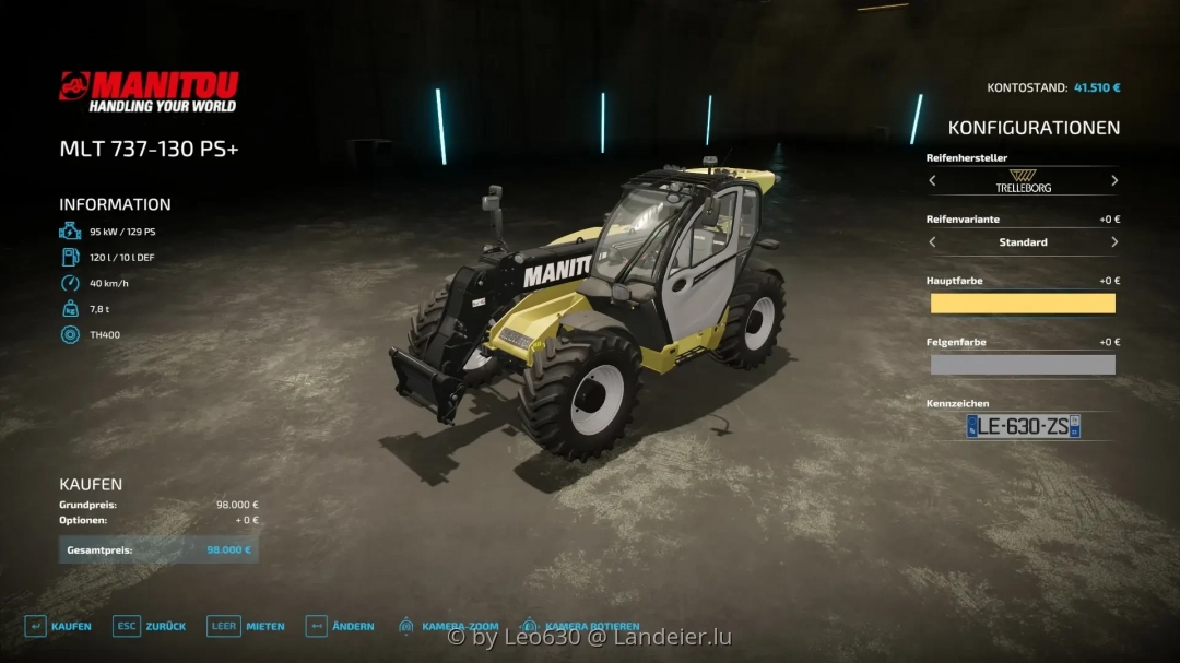 Manitou MLT 737 v1.0.0.0