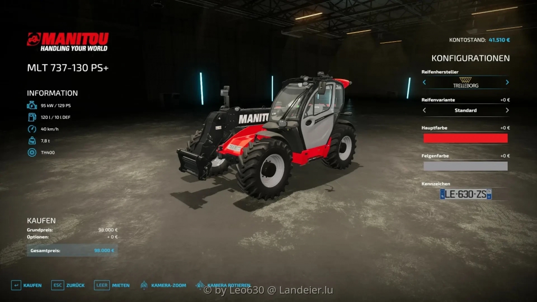 Manitou MLT 737 v1.0.0.0