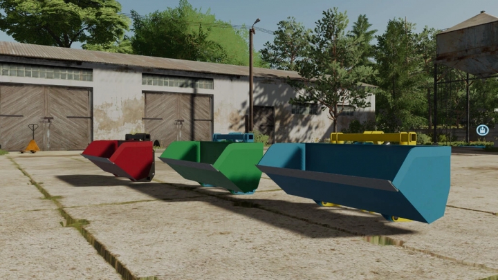 fs22-mods,  Back Mounted Bucket v1.0.0.0