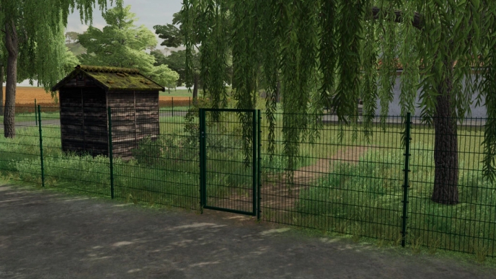 fs22-mods, Double Rod Mat Fence Pack v1.0.0.0