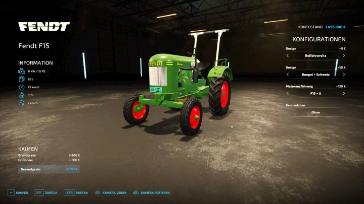 Image: Fendt Dieselross F15 v1.0.0.1 1