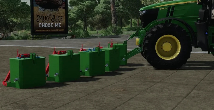 Image: John Deere 850kg Weight v1.0.1.0 1