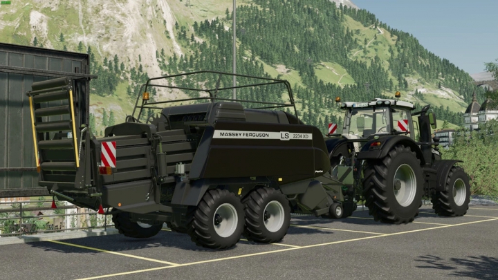 fs22-mods,  Massey Ferguson LS 2200 Gen2 Baler Pack v1.0.0.0