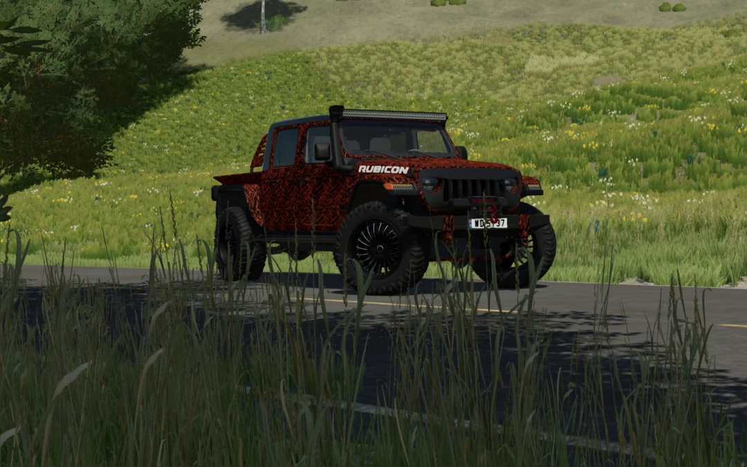 EDM Fs22 Jeep Gladiator Rubicon v1.1.0.0