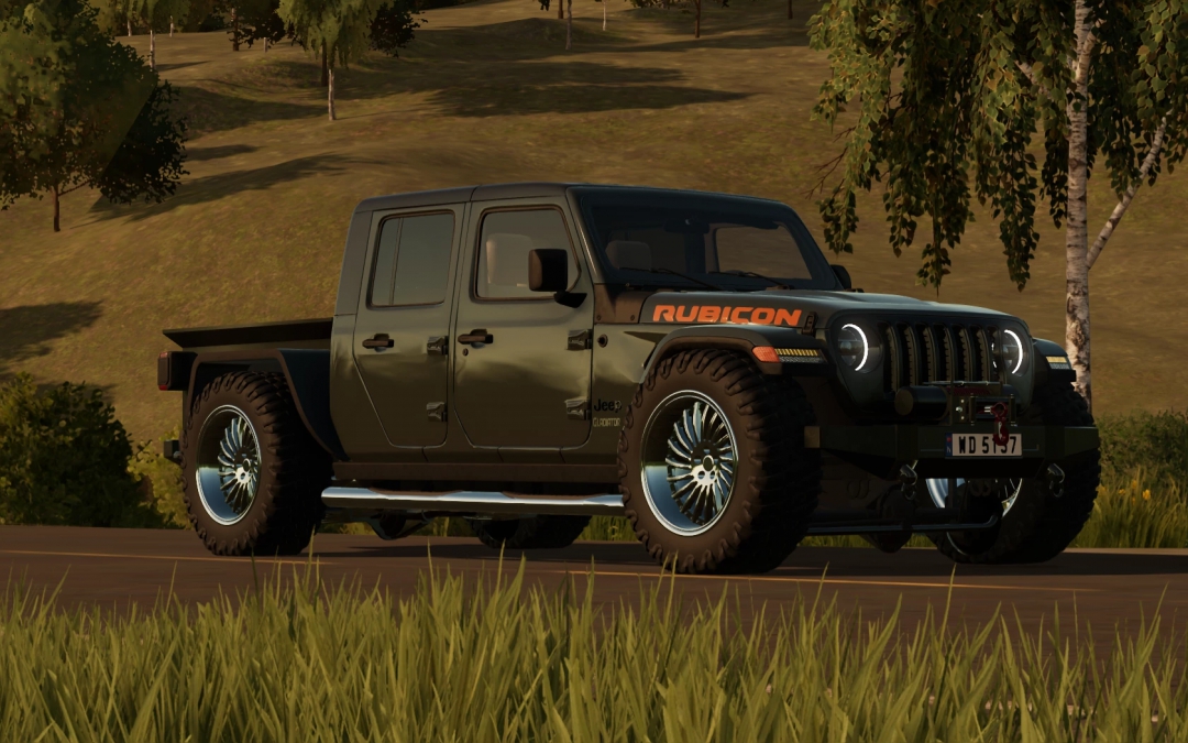 EDM Fs22 Jeep Gladiator Rubicon v1.1.0.0