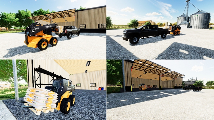 Mod-Network || John Deere Skid Steer 333G FS22 mods