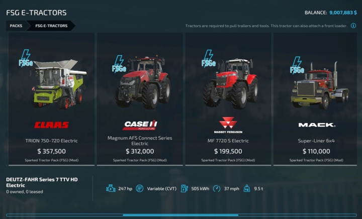 Image: Electric Tractor Pack v1.0.0.0 0