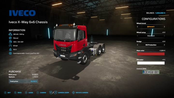 Image: Iveco X-Way 6x6 Semi v1.0.0.0 4