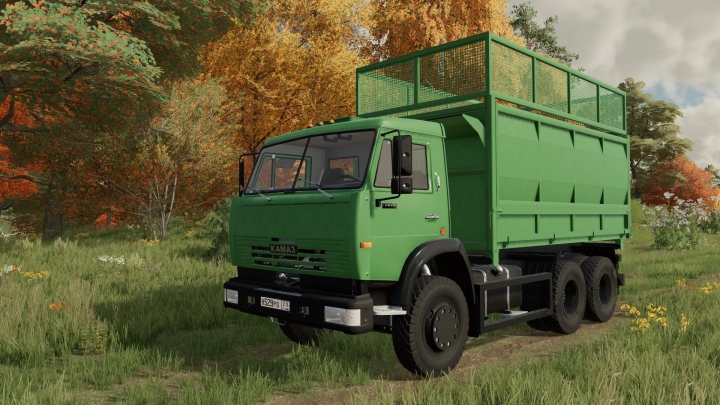 fs22-mods,  Kamaz GRAIN TRUCK v1.0.0.3