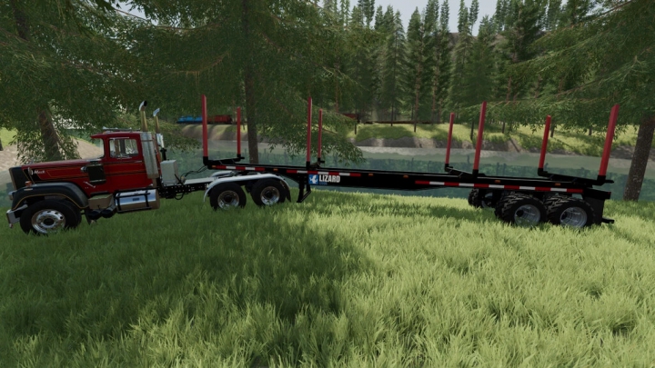 Image: Lizard LT699 Semi Log Trailer v1.0.0.0 2