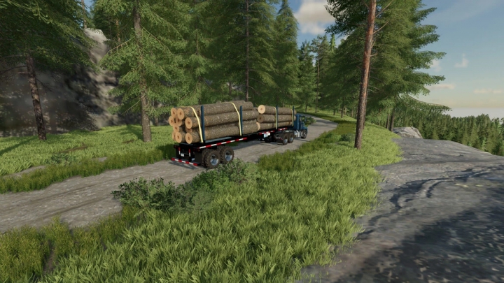 Image: Lizard LT699 Semi Log Trailer v1.0.0.0 1