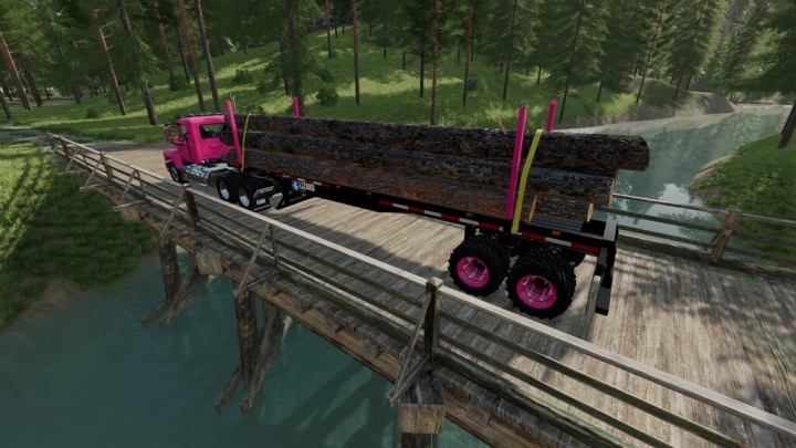 Image: Lizard LT699 Semi Log Trailer v1.0.0.0 3