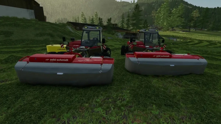 fs22-mods,  Pöttinger NovaAlpin Pack Aebi Version von der Firma Aebi Schmidt Group v1.0.0.0