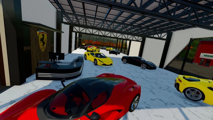 fs22-mods, Showroom Ferrari v1.0.0.0