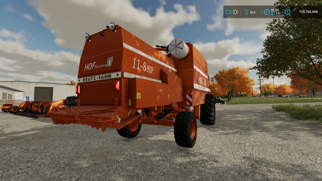 Deutz Fahr Hof Hirschfeld Drescher Mod Pack v1.0.0.0