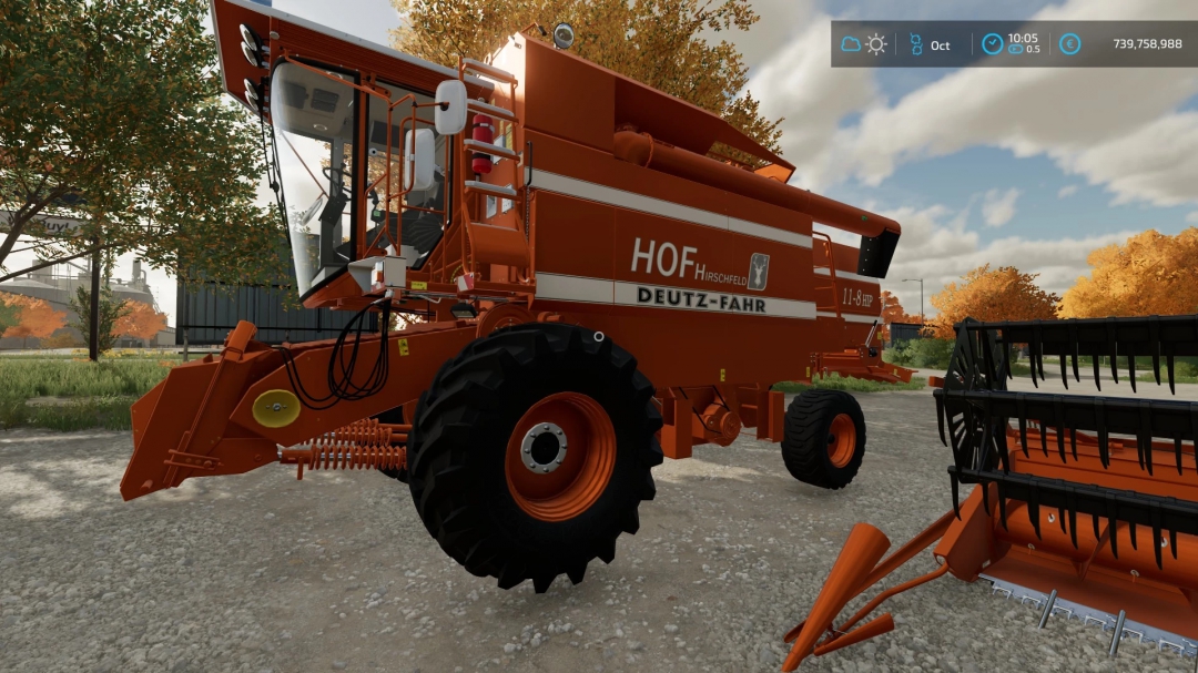 Deutz Fahr Hof Hirschfeld Drescher Mod Pack v1.0.0.0