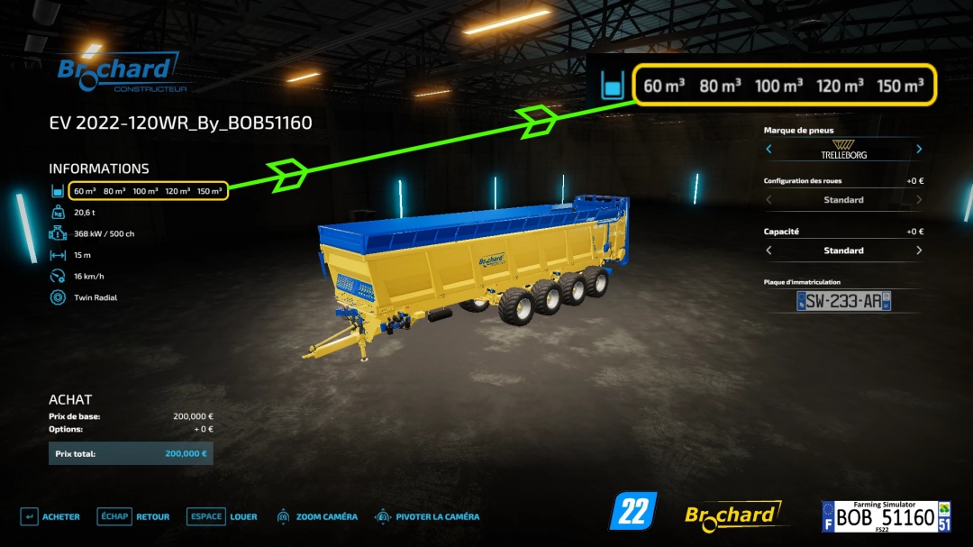 FS22 Brochard EV2022 By BOB51160 v1.0.0.0