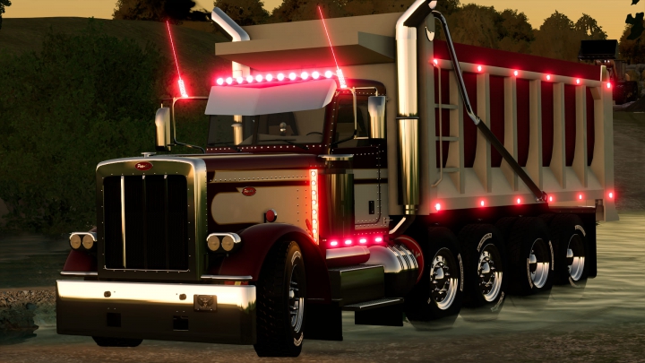 fs22-mods, peterbilt 379 dump v3