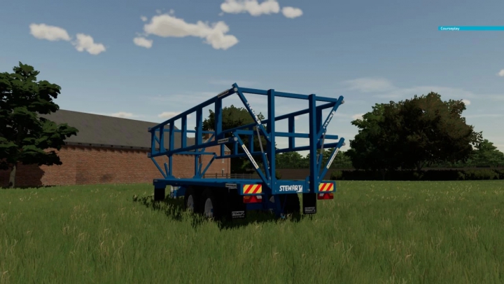 fs22-mods, Stewart bale trailer v1.0.0.0