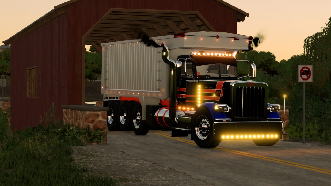 doomsday peterbilt 389 dump truck 